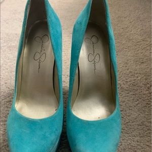 Turquoise Stilettos